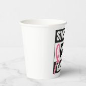 Papiertasse Pappbecher (Rechts)