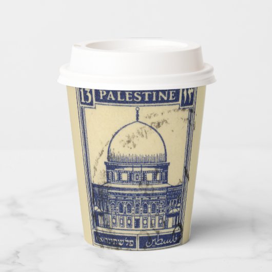 Papiertasse Pappbecher (Rückseite)