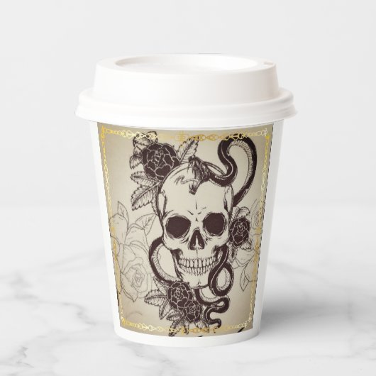 Papiertasse Pappbecher (Vorderseite)