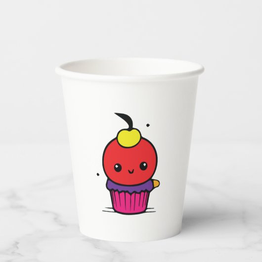 Papiertasse Pappbecher (Vorderseite)