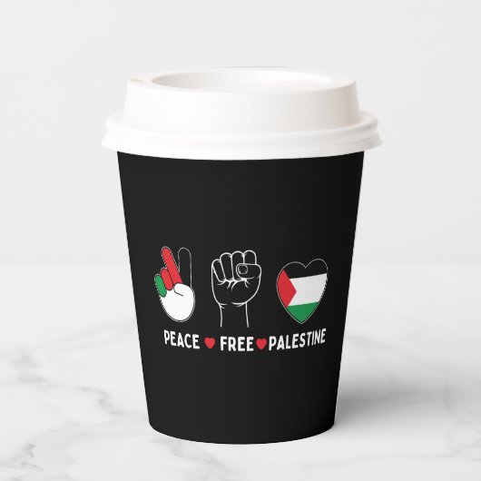 Papiertasse Pappbecher (Rückseite)