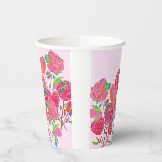 Papiertasse Pappbecher (Links)