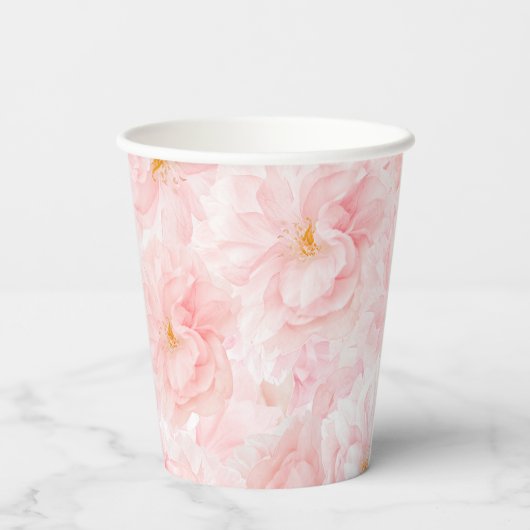 Papiertasse Pappbecher (Rückseite)