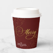 Papiertasse Pappbecher (Vorderseite)