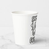 Papiertasse Pappbecher (Rechts)
