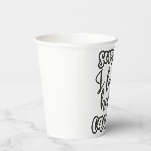 Papiertasse Pappbecher (Rechts)