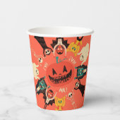 Papiertasse Pappbecher (Rückseite)