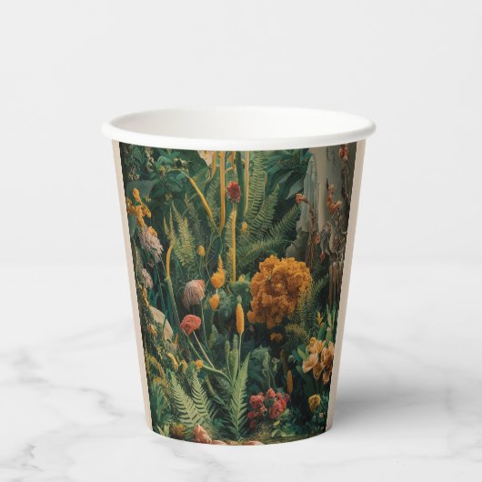 Papiertasse Pappbecher (Vorderseite)