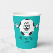 Papiertasse Pappbecher (Rückseite)