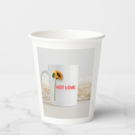 Papiertasse Pappbecher (Vorderseite)
