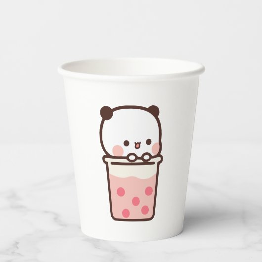 Papiertasse Pappbecher (Rückseite)