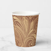 Papiertasse Pappbecher (Rückseite)
