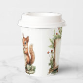 Papiertasse Rustikale Herbstduschsäulen Pappbecher (Rechts)