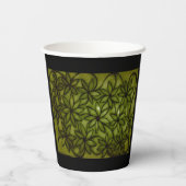 Papiertassen Pappbecher (Rückseite)