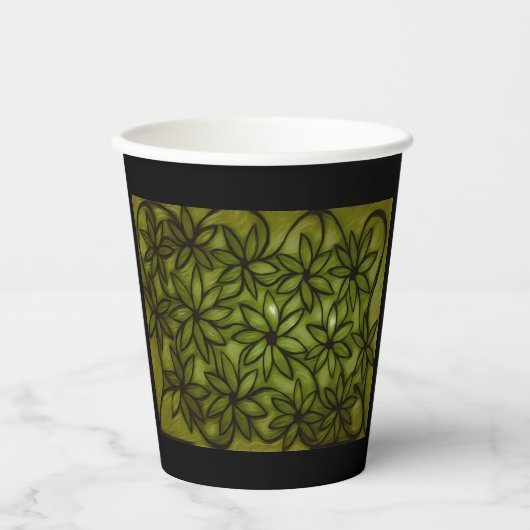 Papiertassen Pappbecher (Vorderseite)