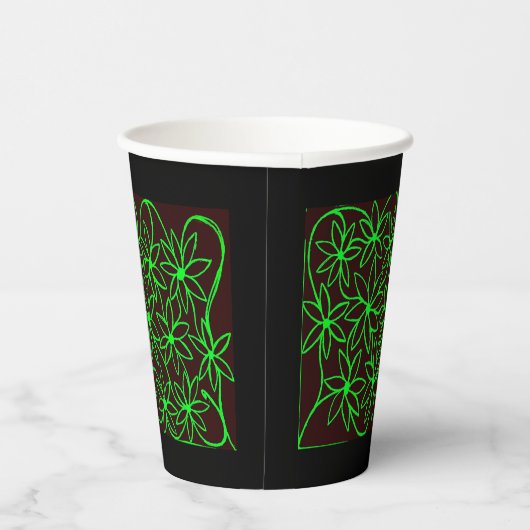 Papiertassen Pappbecher (Rechts)