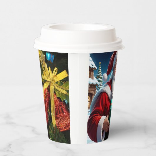 Papiertassen Pappbecher (Rechts)