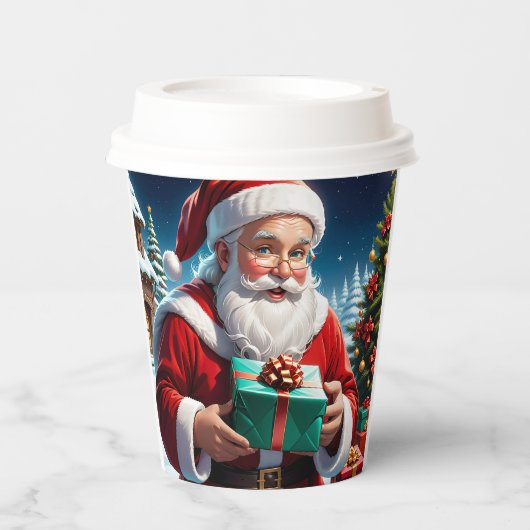 Papiertassen Pappbecher (Vorderseite)