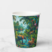 Papiertassen Pappbecher (Rückseite)