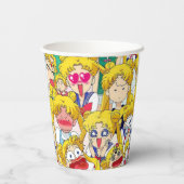 Papiertassen Pappbecher (Rückseite)