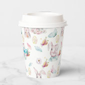 Papiertassen Pappbecher (Rückseite)