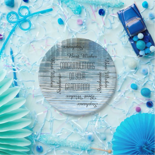 PapierTeller, Abschluss-Party, das Namen Pappteller (Party)