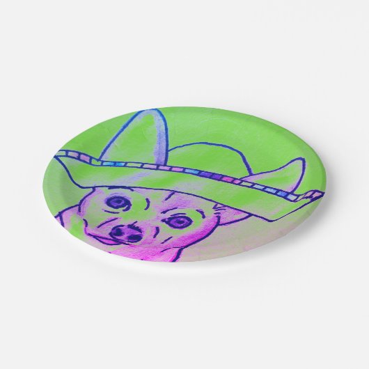 PapierTeller Cinco Des Mayo (Schrägansicht)