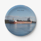 Papierteller des Atlantischen Huron