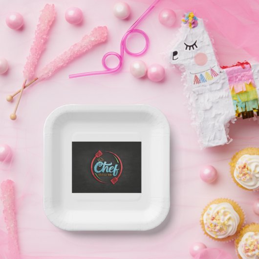 PAPIERTELLER KOCH-DESIGN PARTY-ZEIT (Party)