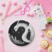 PapierTeller mit Drachen nachts (Party)