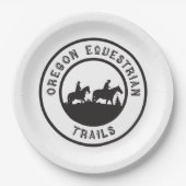 PapierTeller mit OET Logo (Vorderseite)