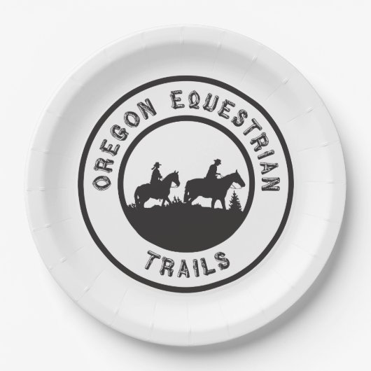 PapierTeller mit OET Logo (Vorderseite)