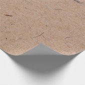 Papiertextur brauner Hintergrund Geschenkpapier (Ecke)