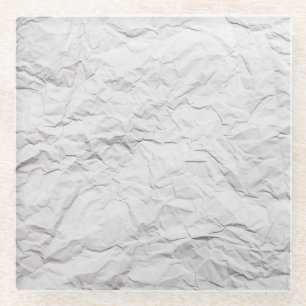 Papiertextur, detaillierter Hintergrund. Glasuntersetzer