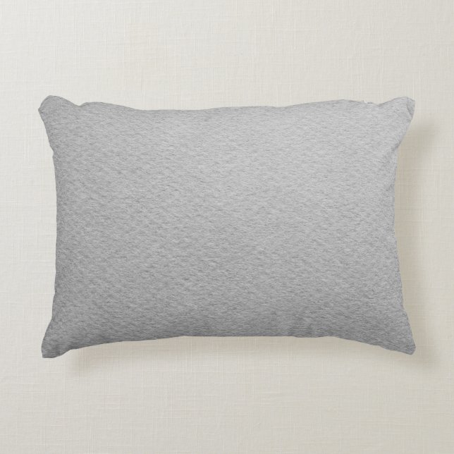Papiertextur in Graufarbe Dekokissen (Vorderseite)