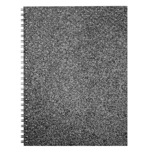 Papiertextur in Graufarbe Notizblock (Vorderseite)