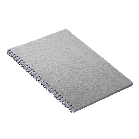 Papiertextur in Graufarbe Notizblock (Rechte Seite)