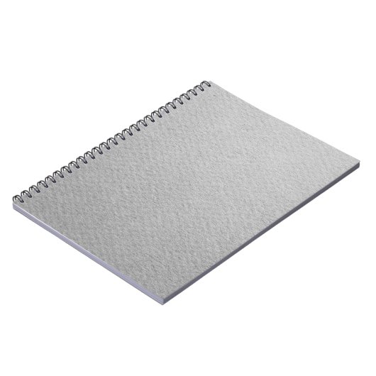 Papiertextur in Graufarbe Notizblock (Linke Seite)