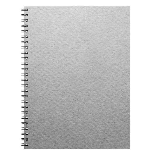 Papiertextur in Graufarbe Notizblock (Vorderseite)