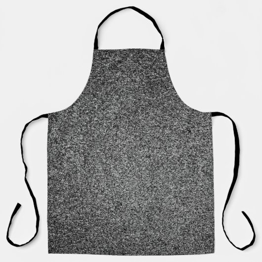 Papiertextur in Graufarbe Schürze (Vorderseite)