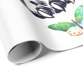 PAPIERTIGER-SCHALTFLÄCHEN UND HERZ GESCHENKPAPIER (Rolleneckpunkt)