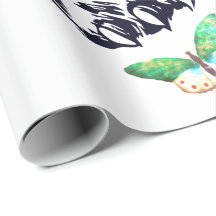 PAPIERTIGER-SCHALTFLÄCHEN UND HERZ