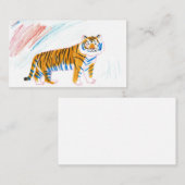 Papiertiger Visitenkarte (Vorne/Hinten)