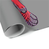 PAPIERTIGERE IN FLAMMEN GESCHENKPAPIER (Rolleneckpunkt)