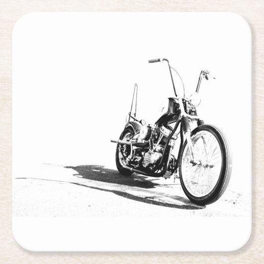 Papiertränke Rechteckiger Pappuntersetzer (Vorderseite)