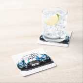 Papiertränke Rechteckiger Pappuntersetzer (Vor Ort)