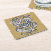 Papiertränke Rechteckiger Pappuntersetzer (angewinkelt)