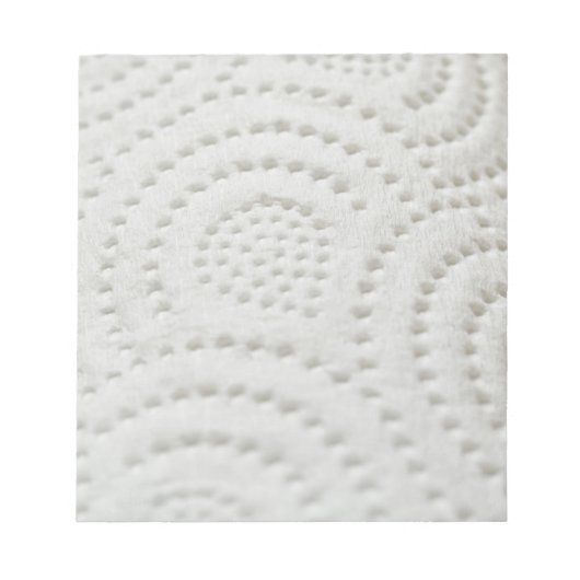 Papiertuch Notizblock (Vorderseite)