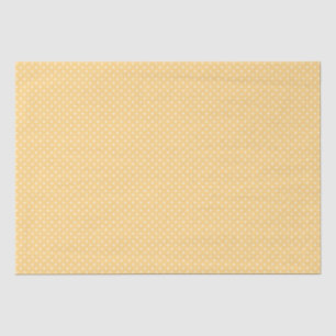 Papiertuch/Polka-Punkte Pfirsich Seidenpapier