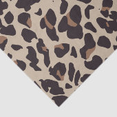 Papiertücher aus Braunleopard Seidenpapier (Ausschnitt)